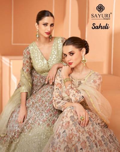 Saheli By Sayuri Designer Partywear Gown Collection